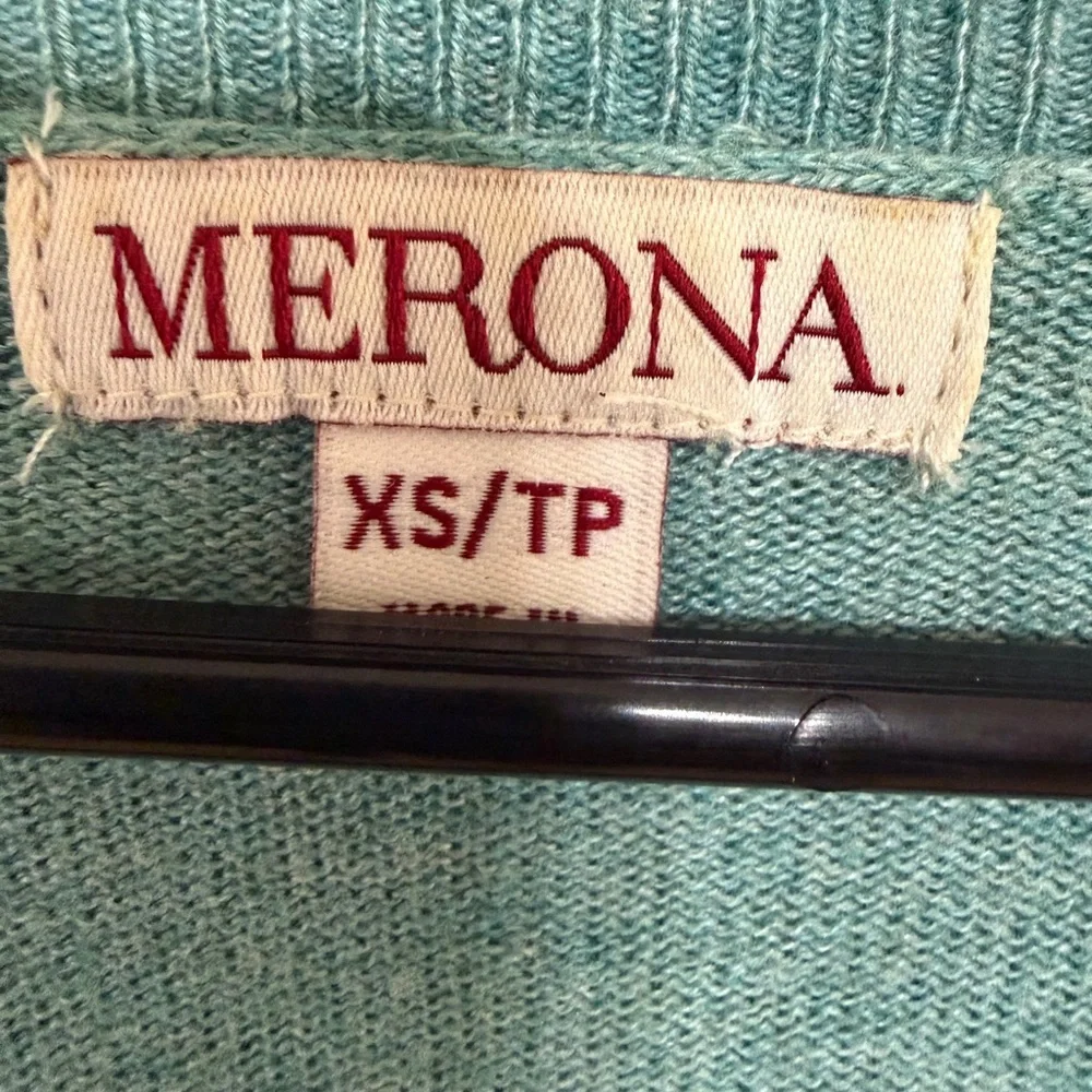 Merona Aqua Knit Top